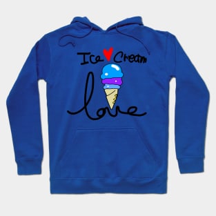 I love ice cream Hoodie